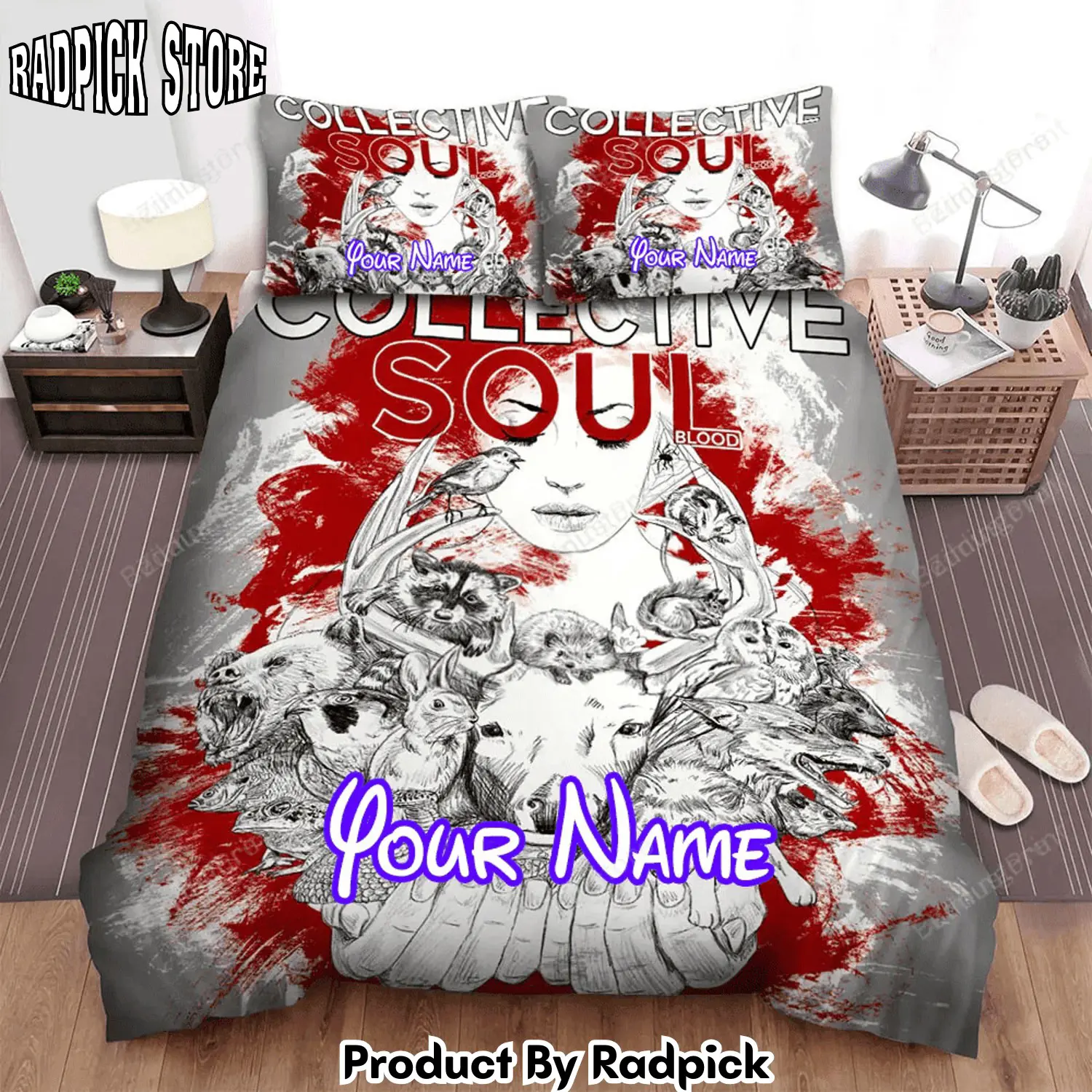 Radpick soul album art collective soul bed sheets duvet cover personalized name bedding sets rp3272171